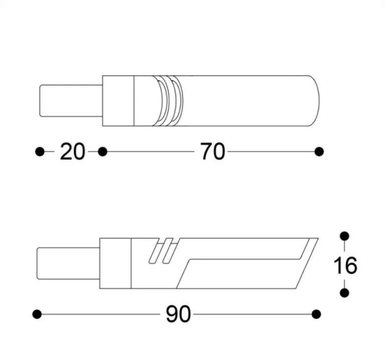 IDEA B-LUX SILBER Blinker (Paar) BARRACUDA