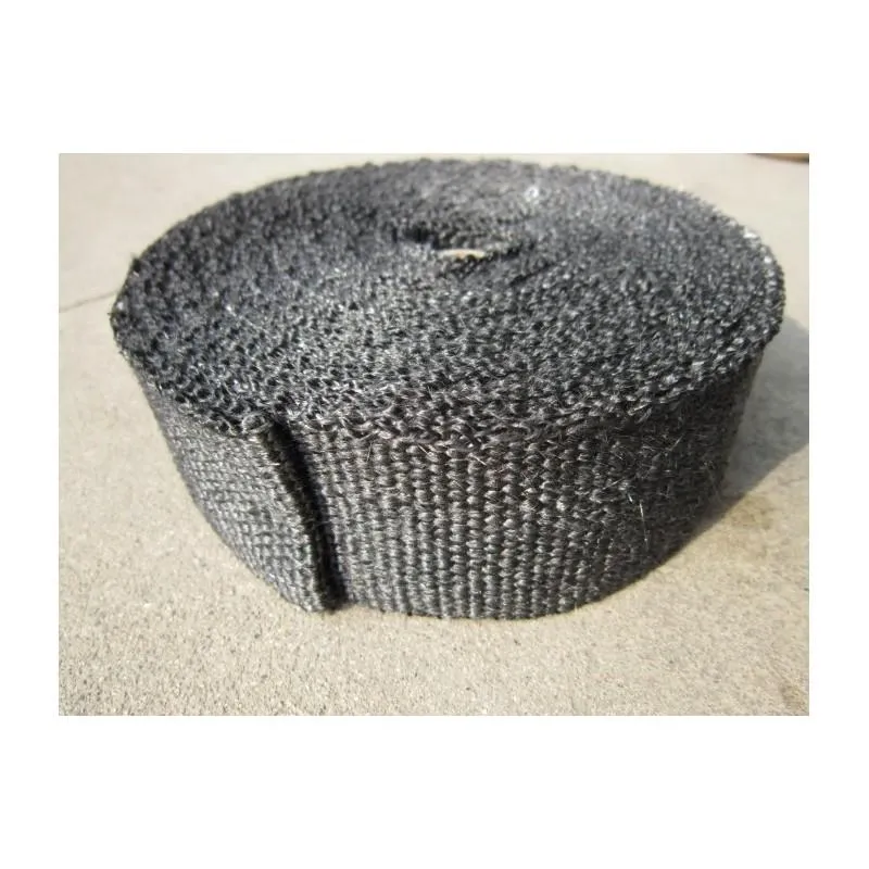 Schwarzes thermisches Auspuffband 5 cm x 5 m