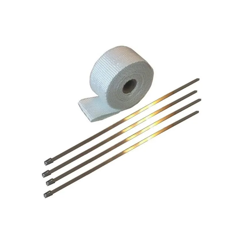 Weißes thermisches Abgasband 5 cm x 5 m