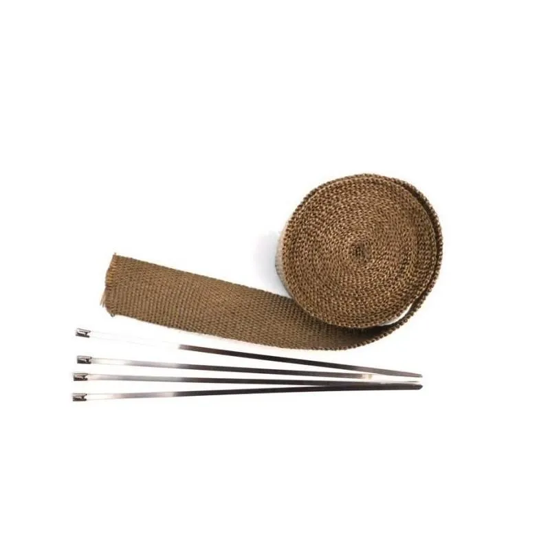 Bronze Abgasheizband 5cm x 5m