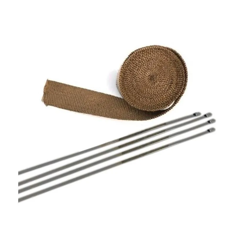 Bronze Abgasheizband 5cm x 5m