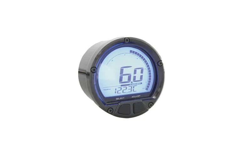 Drehzahlmesser KOSO DL-02R - SCHWARZ