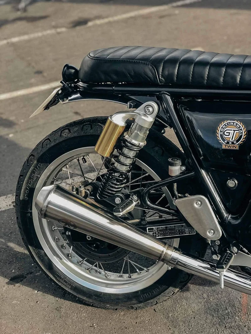 Schalldämpfer FME Megaphon Inox Royal Enfield Interceptor / Continental