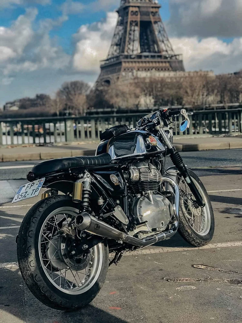 Schalldämpfer FME Megaphon Inox Royal Enfield Interceptor / Continental