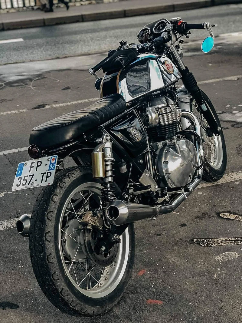 Schalldämpfer FME Megaphon Inox Royal Enfield Interceptor / Continental