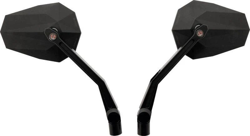 Stealth-Spiegel - x2 Highsider mit integrierten Blinkern, Homol.E