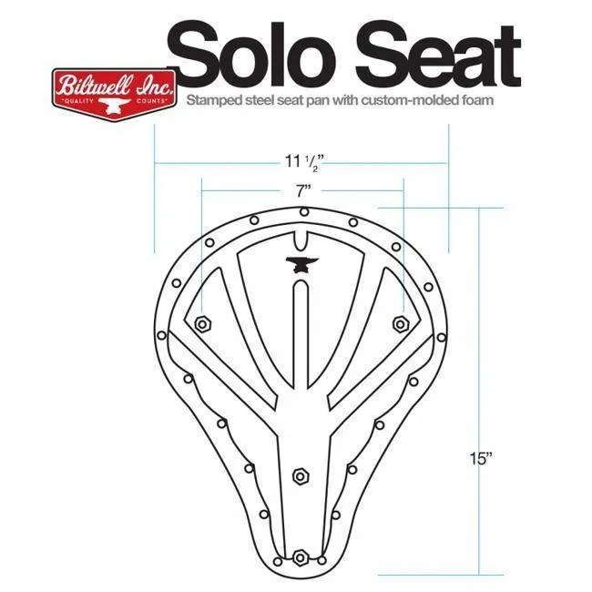 Solosattel Bobber brut