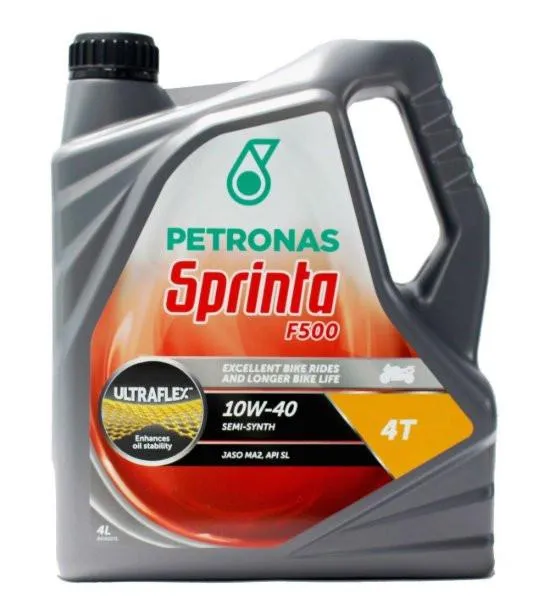 PETRONAS SPRINTA F500 SEMI-SYNTH 10W40 4-Takt 4 Liter Öl