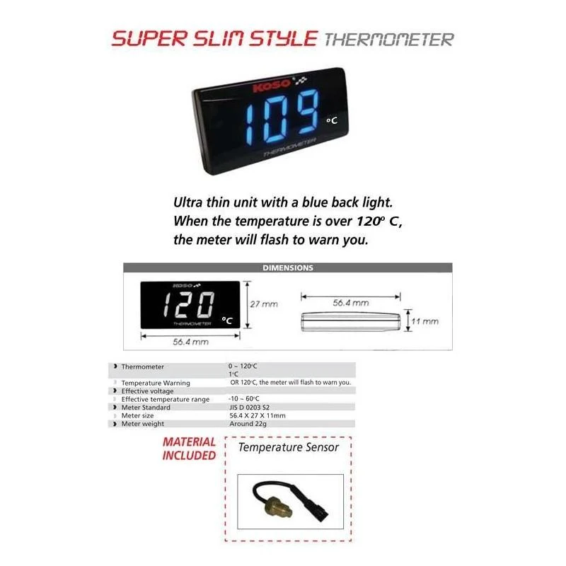 KOSO Thermometer