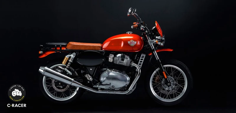 Ausrüstung Scrambler für Royal enfield Interceptor