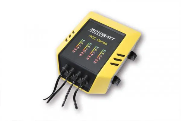 MOTOBATT Ladegerät PDC-Serie für 4 Batterien