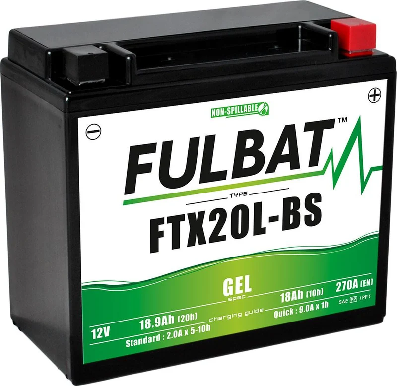 Batterie 12V 18Ah FULBAT YTX20L-BS