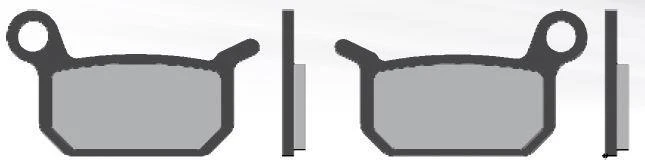 Bremsbeläge BRENTA Sintered Sintered