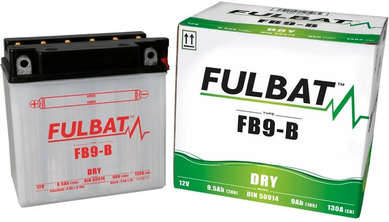 Batterie 12V 9Ah FULBAT YB9-B