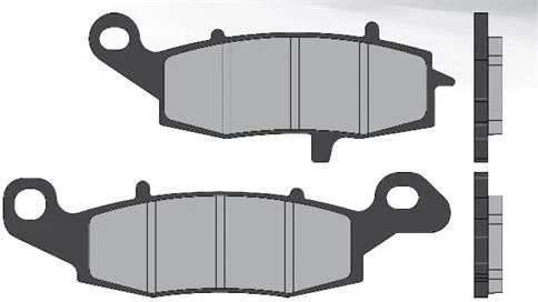 BRENTA Organic Bremsbeläge Kawasaki ER6 - KLE - Z - VN - / Suzuki GSF Bandit - Gladius - GSXF - Vstrom