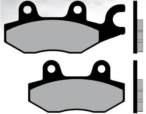 BRENTA Organische Bremsbeläge Benelli Caffe / Honda NSR / Kawasaki EX R Ninja - KLF - KVF / MZ RT / Triumph Tiger - Trophäe / Yamaha FZR - TZR - YBR - YXR