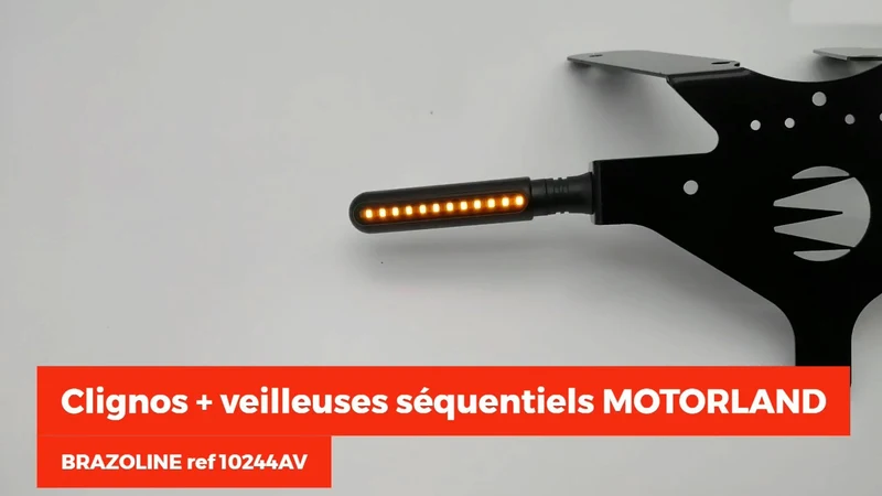 MOTORLAND sequentielle Blinker + Seitenlichter