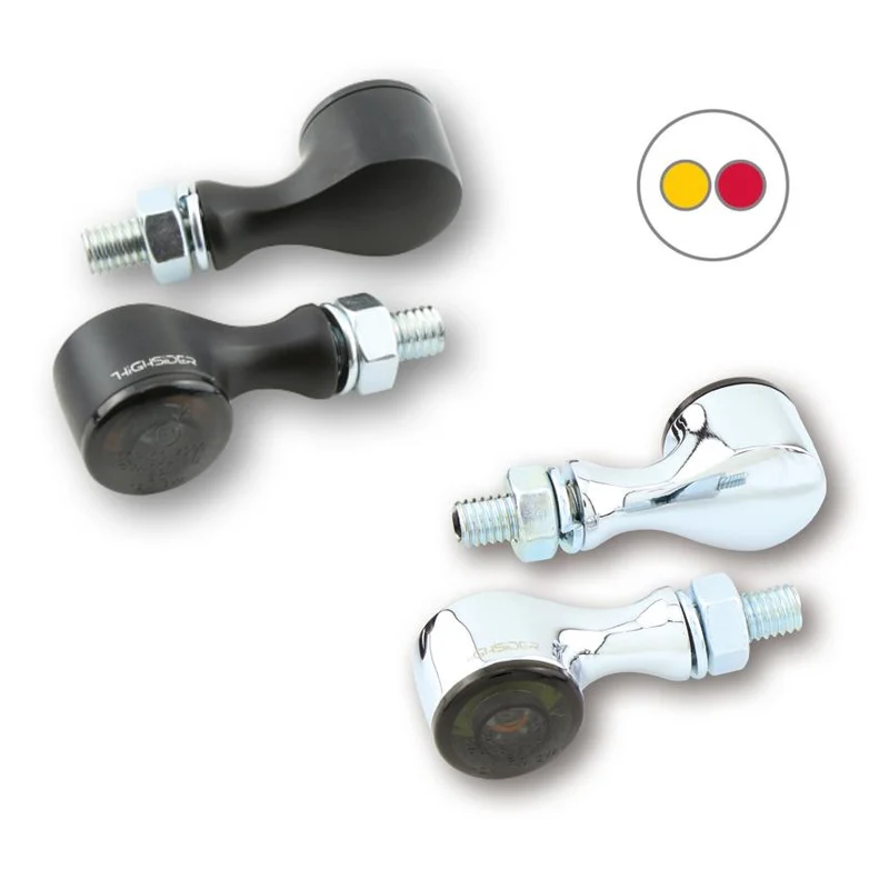 Blinklicht + LED Bremslicht HIGHSIDER APOLLO-KLASSIKER