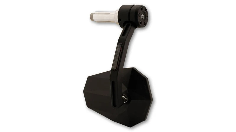 Lenkerendenspiegel HIGHSIDER STEALTH-X7 mit integrierter Anzeige