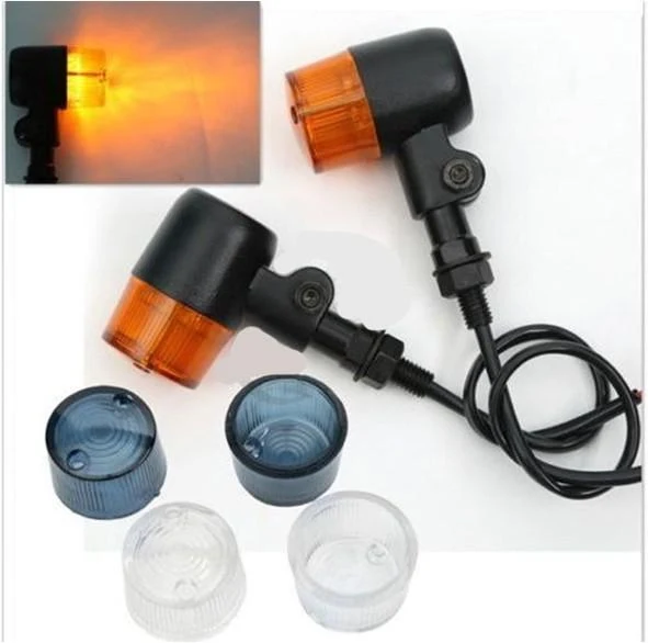 ROUND CAFE schwarze LED-Blinker