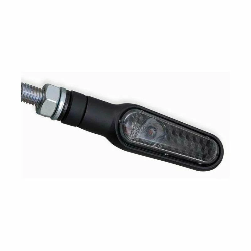 Schwarze Alu LED Blinker Daytona
