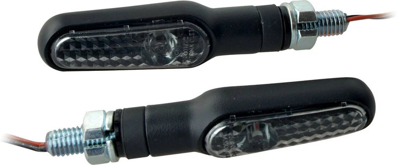 Schwarze Alu LED Blinker Daytona