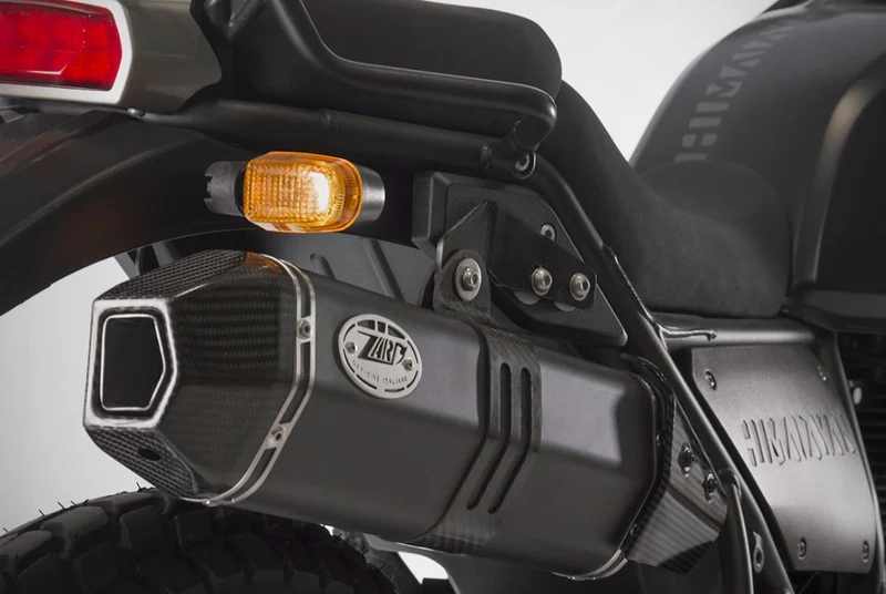 Zard PENTA Edelstahl-Schalldämpfer mit hohem Durchgang Royal Enfield Himalayan