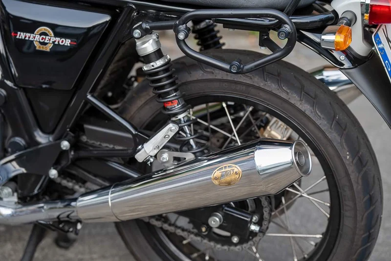 Zard Konischer Royal Enfield Schalldämpfer Continental GT / Abfangjäger