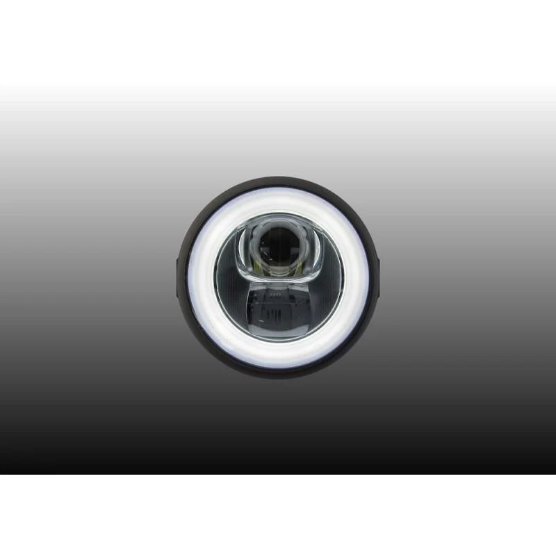 LED-Scheinwerfer Daytona Zentrale oder seitliche Befestigung verchromt