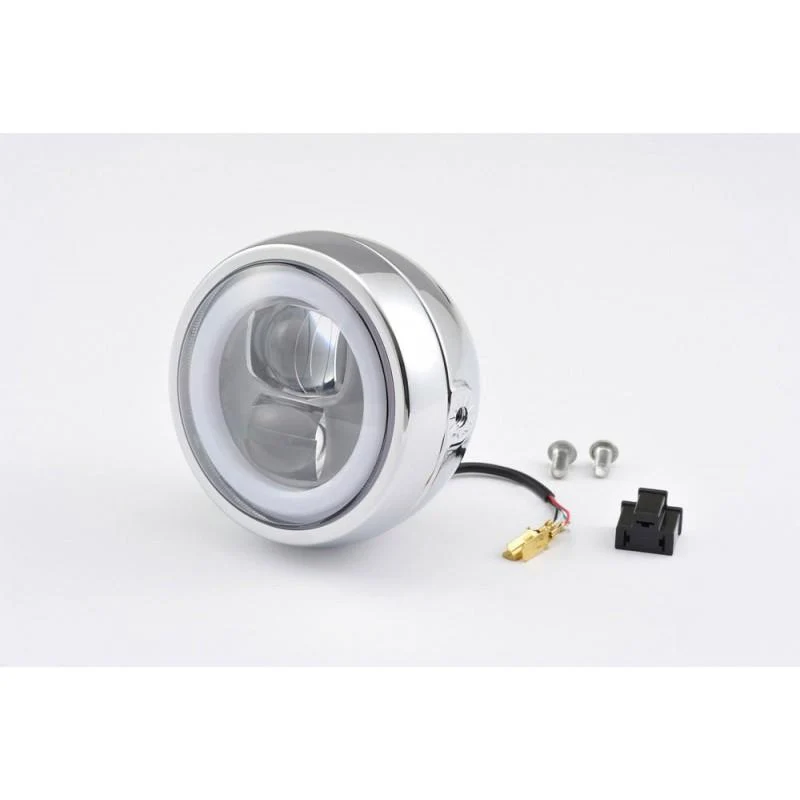 LED-Scheinwerfer Daytona Zentrale oder seitliche Befestigung verchromt