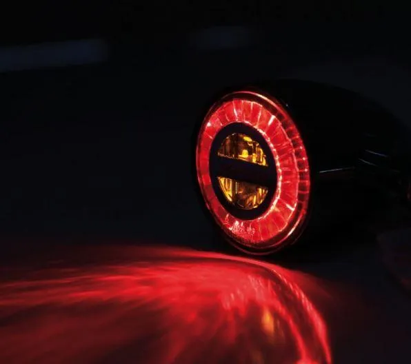 Blinker / LED-Leuchten HIGHSIDER Rocket Classic Schwarz