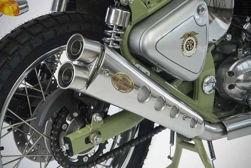 Schalldämpfer Zard Royal Enfield Bullet Trials 500