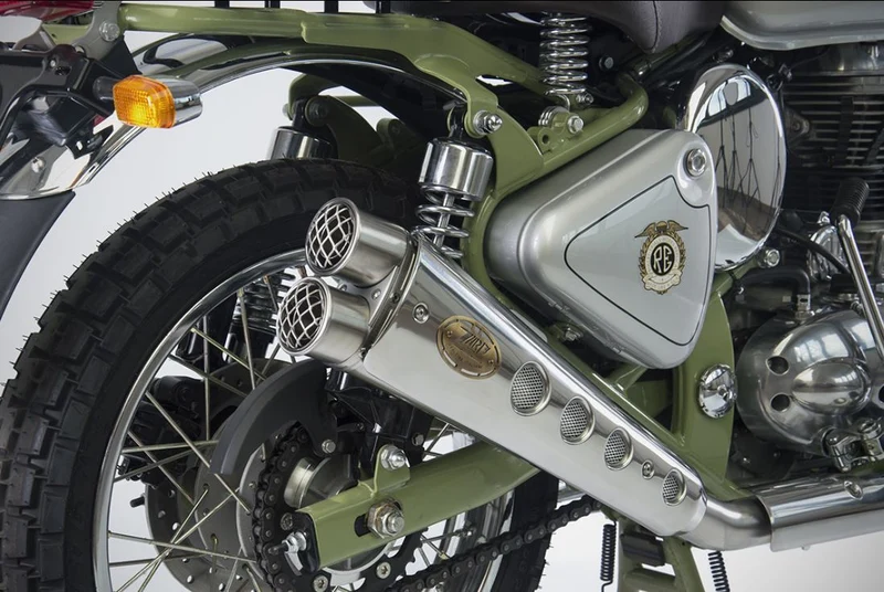 Schalldämpfer Zard Royal Enfield Bullet Trials 500