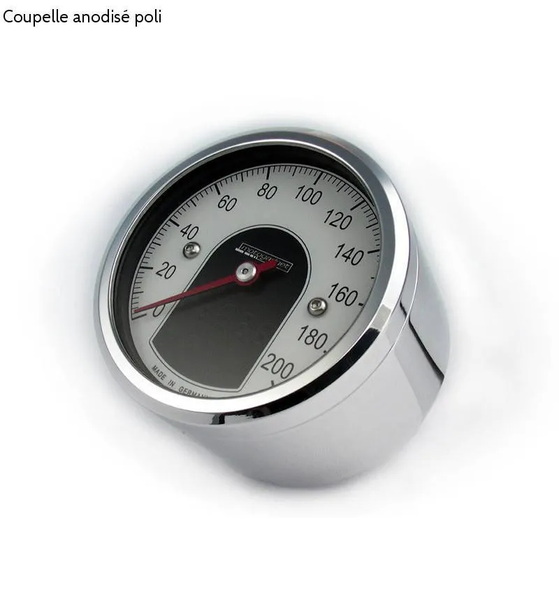 Motoskop Tiny Black Tachometer