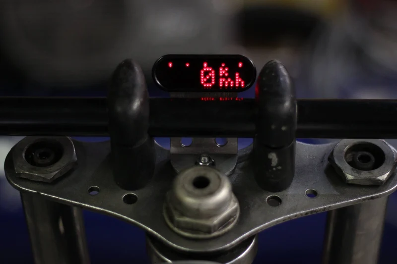 Motoscope Mini Black Tachometer