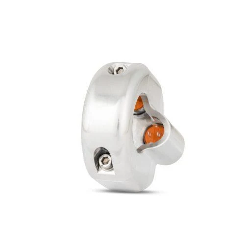 Commodo Led 3 Tasten poliert 1 "