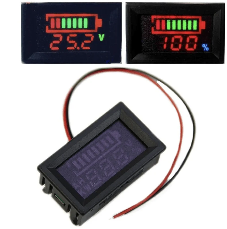 12-70V Batteriekapazitätsanzeige