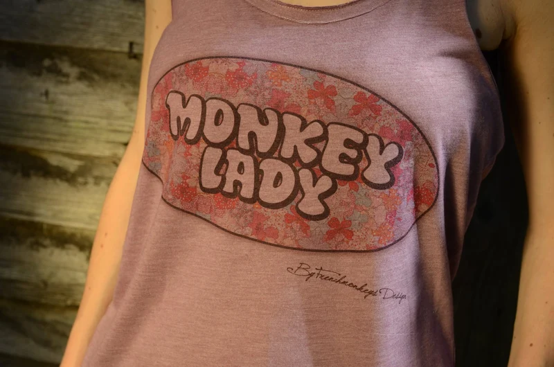 Monkey Lady Trägershirt