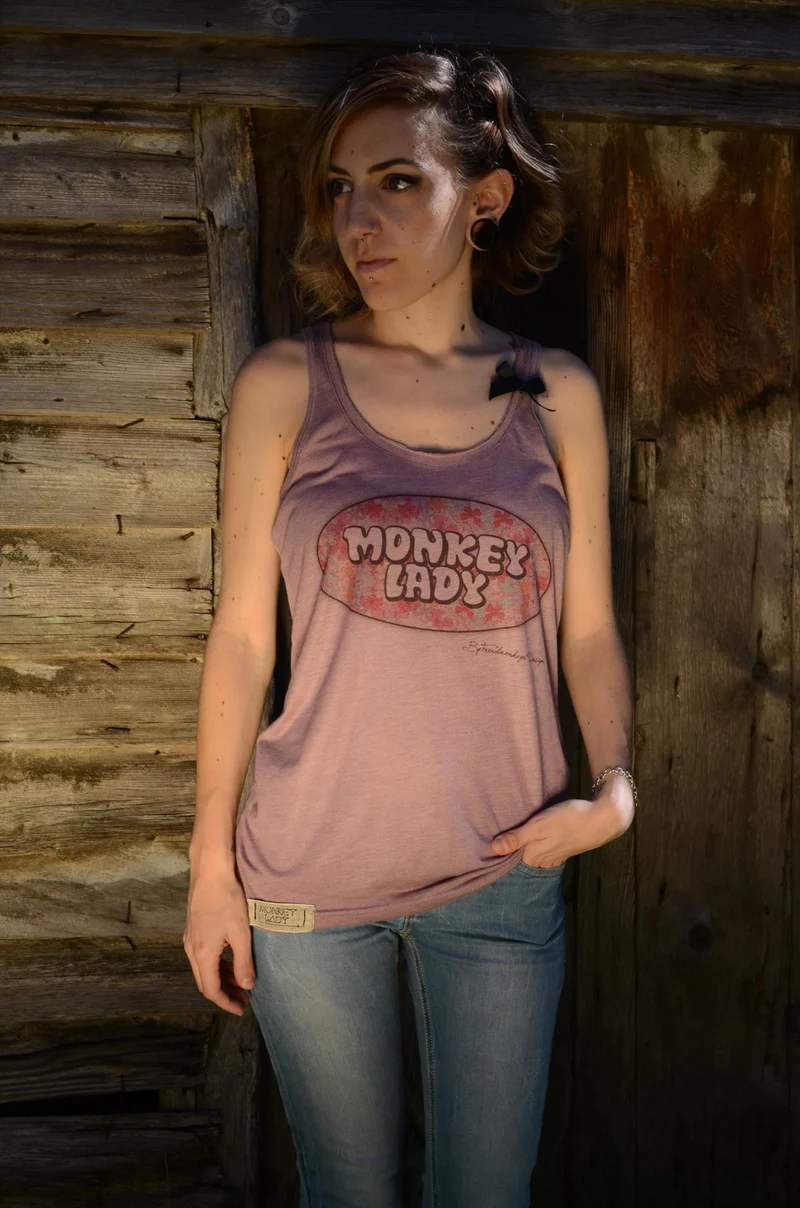 Monkey Lady Trägershirt