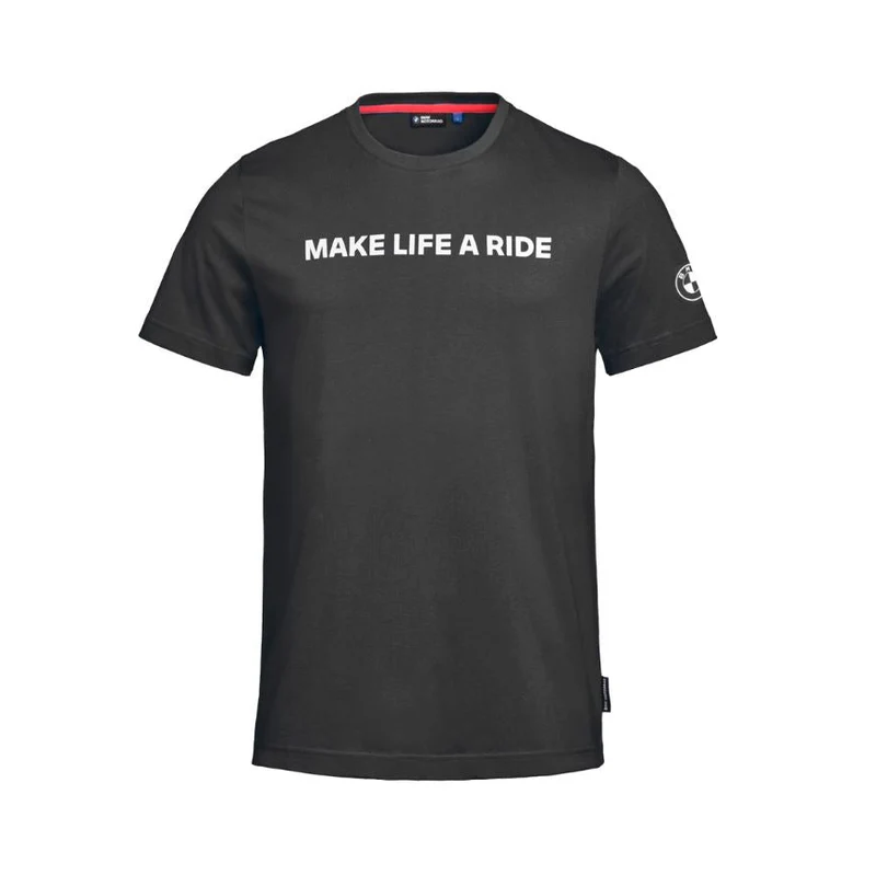 BMW Motorrad T-Shirt Make Life a Ride, schwarz