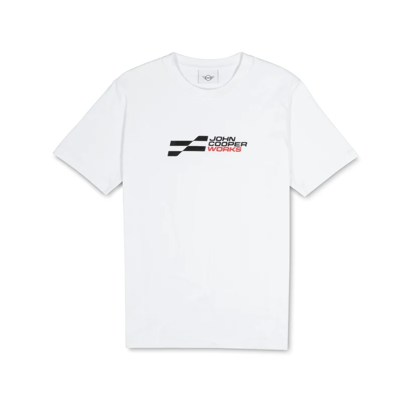 MINI JCW Logo T-Shirt Herren, weiß