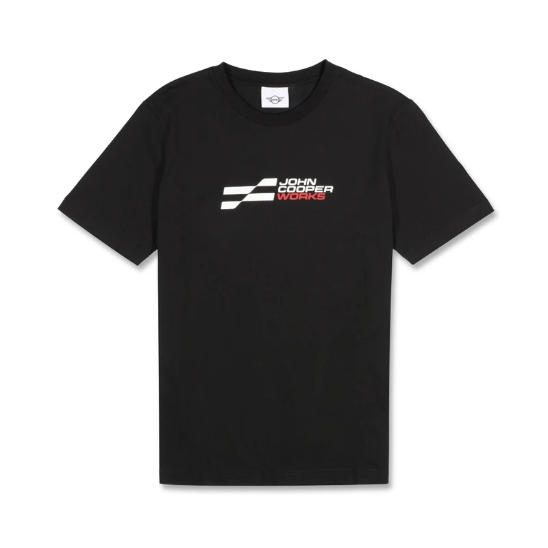 MINI JCW Logo T-Shirt Herren, schwarz