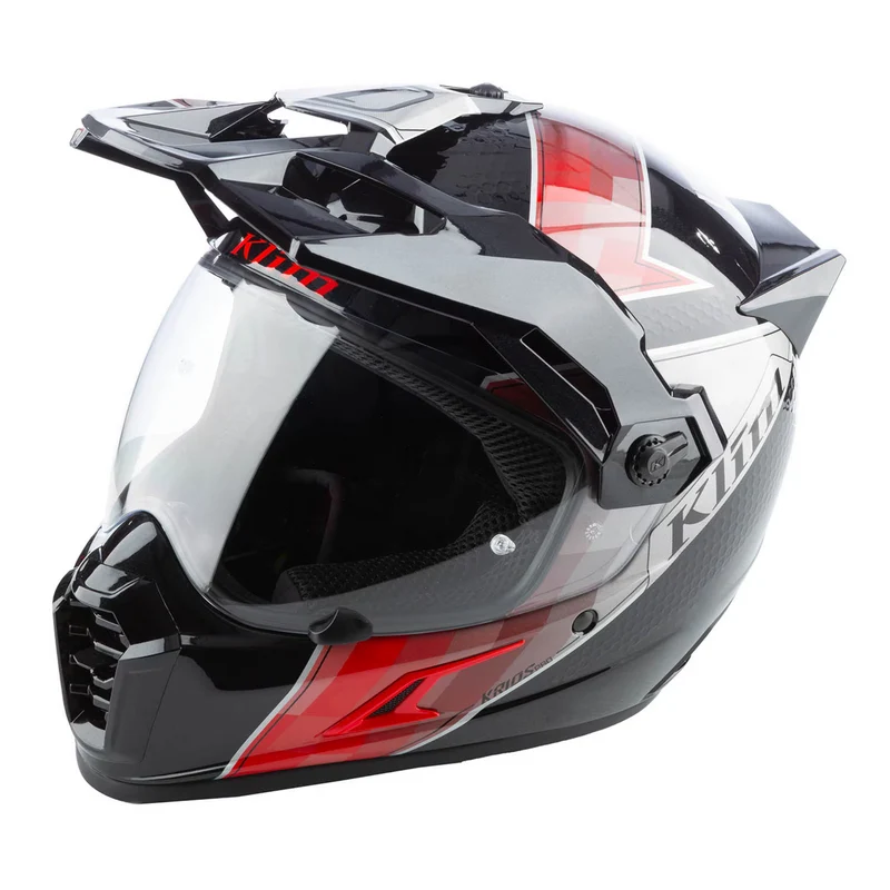 Klim Krios Pro Helm ECE/DOT Spectrum Black Fiery Red
