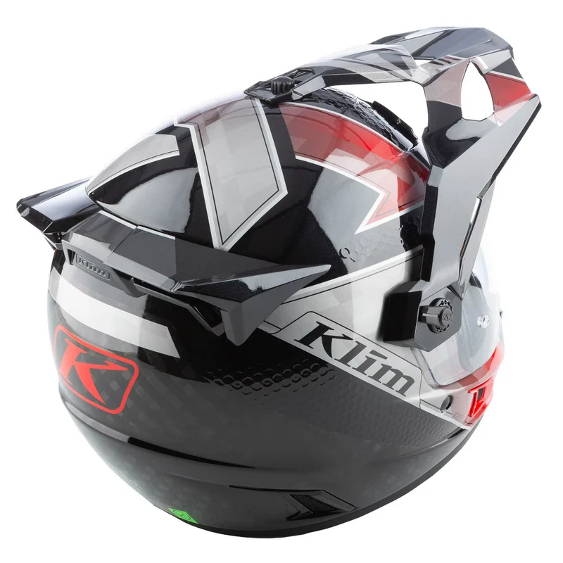 Klim Krios Pro Helm ECE/DOT Spectrum Black Fiery Red