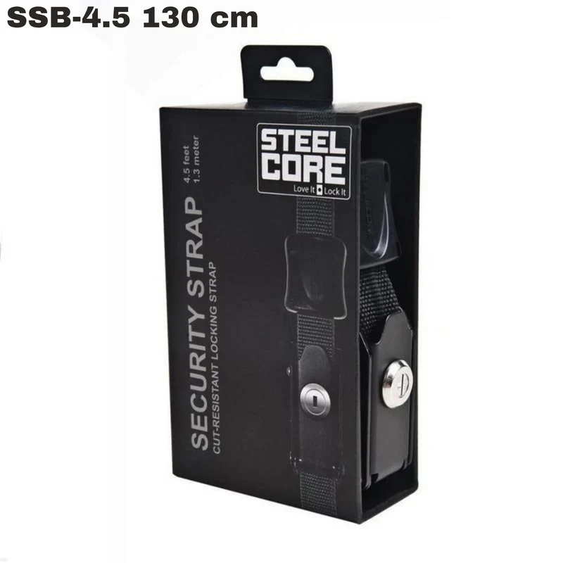 Steelcore Sicherheits-Spannriemen mit Schloss – Einzelriemen