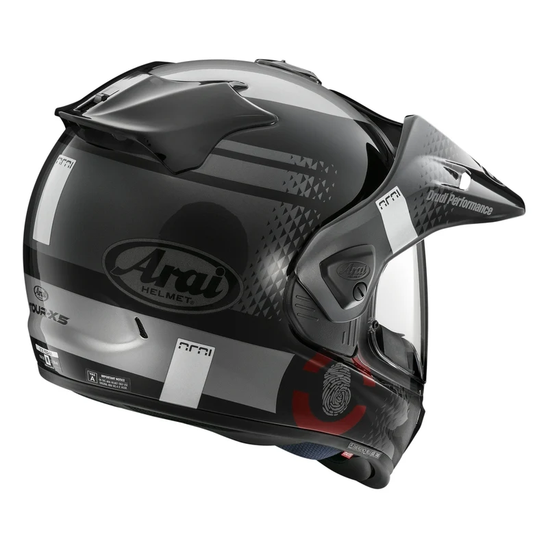 Arai Tour-X5 Helm Print Black