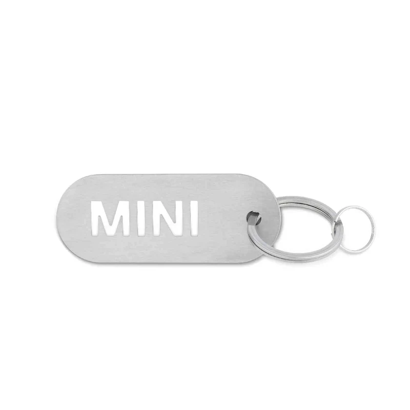 MINI Logo Schlüsselanhänger, silber