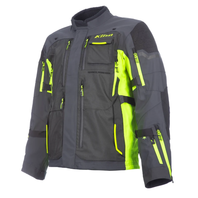 Klim Badlands Pro Jacke Asphalt - Hi-Vis Gen 5