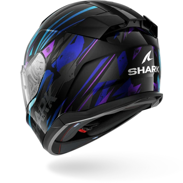 SHARK D-SKWAL 3 INKRIDER CASCO DE MOTO NEGRO CAMALEON ANTRACITA