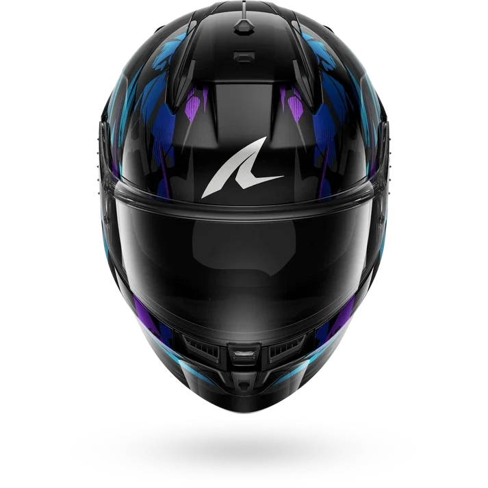 SHARK D-SKWAL 3 INKRIDER CASCO DE MOTO NEGRO CAMALEON ANTRACITA